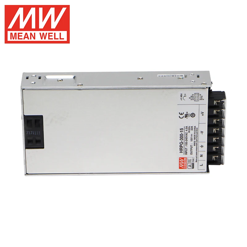 電源ユニット [PowerNex] Mean Well HRPG-300-5 5V 60A 300W Single Output with PFC Function Power Supply Mean Well HRPG-300-15 Switching Mode Power Supply Variable Power Supply  Smps Module Meanwell