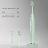 Corps vert + deux têtes de brosse + chargeur sans fil