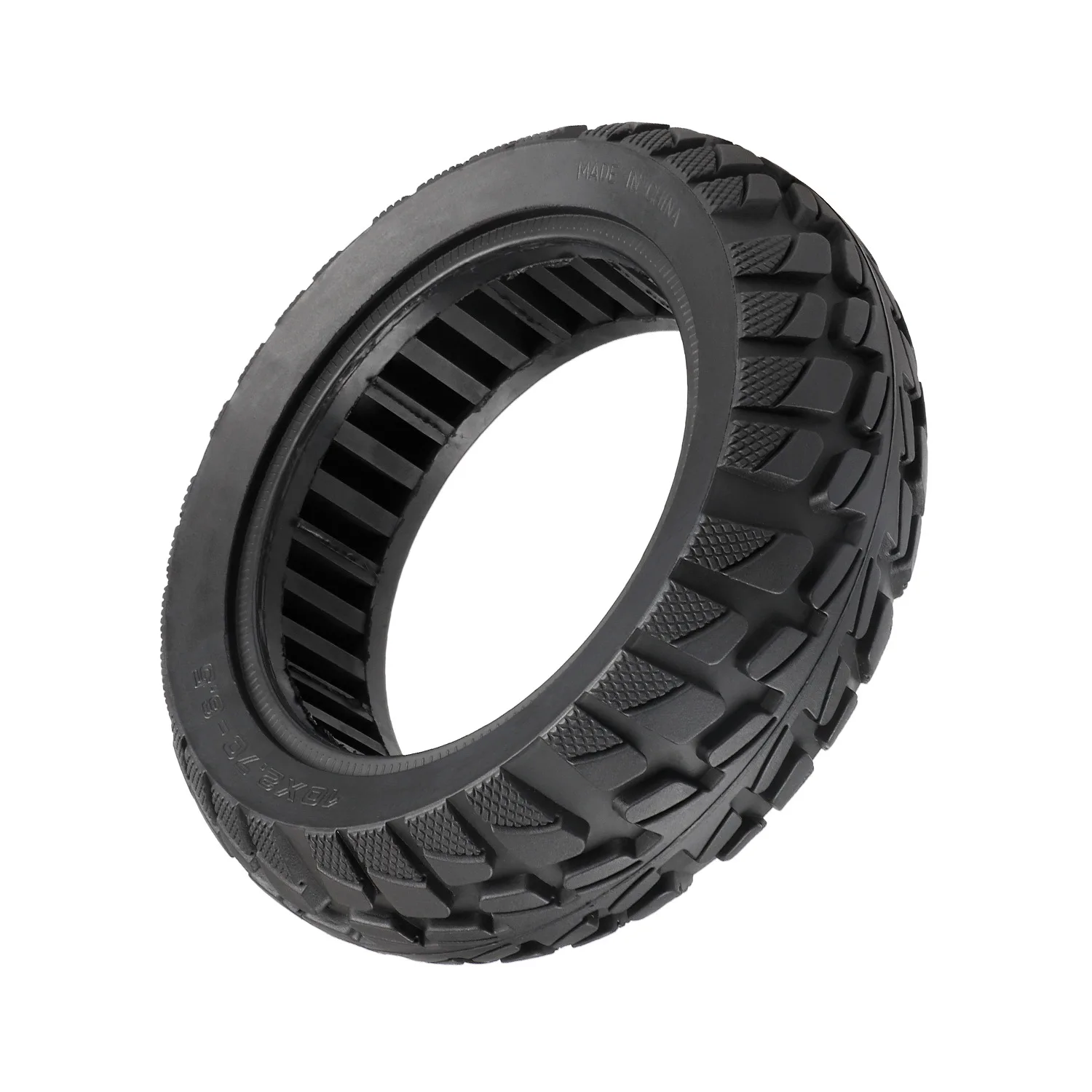 Ridefixing EU Warehouse 10*2.75 Honeycomb Solid Tyre 10 Pulgada Honeycomb Llanta Minsan Laktad Vacuum Tire Para Sa Elektronikong Scooters