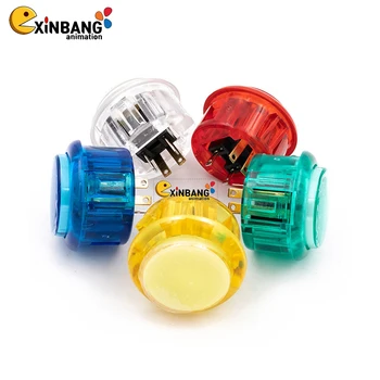 High quality game arcade button 30mm/24mm 5V illuminated LED Push Button Replace SANWA OBSF-30 OBSN-30 OBSC-30