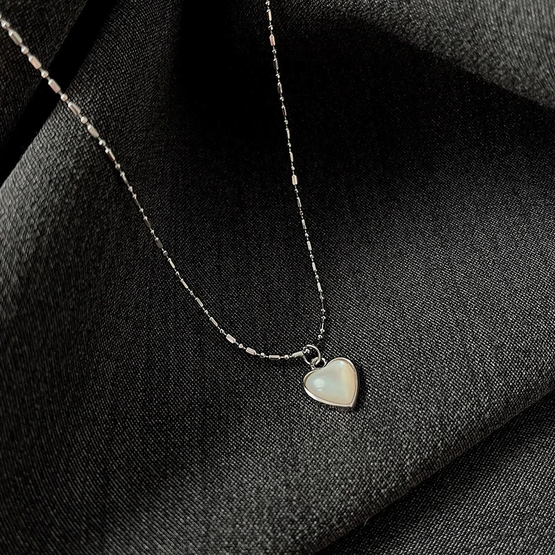 Sterling Silver Love Necklace - Summer Luxury