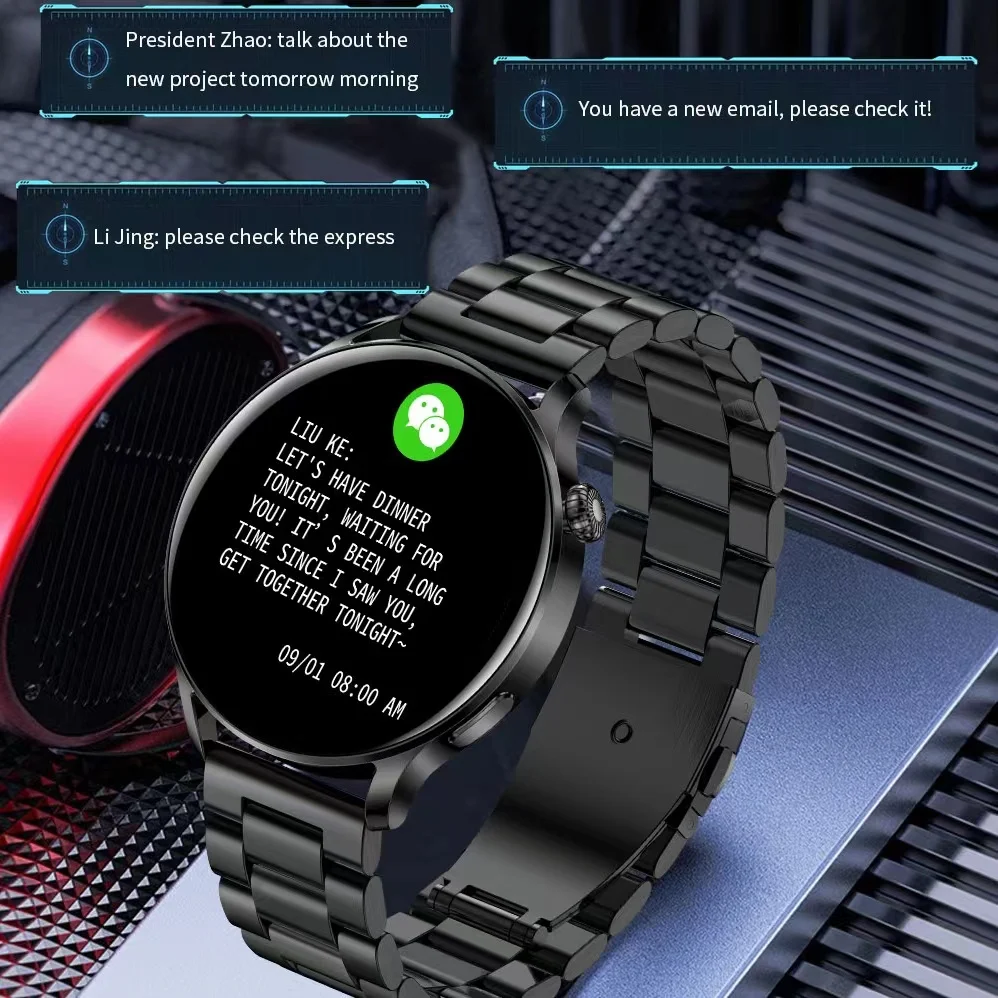 Gk37Pro Bt5.0 Smart Watch Men Women Waterproof Fitness Tracker Call Health Monitoring Multi-Sport Record Fashion Push