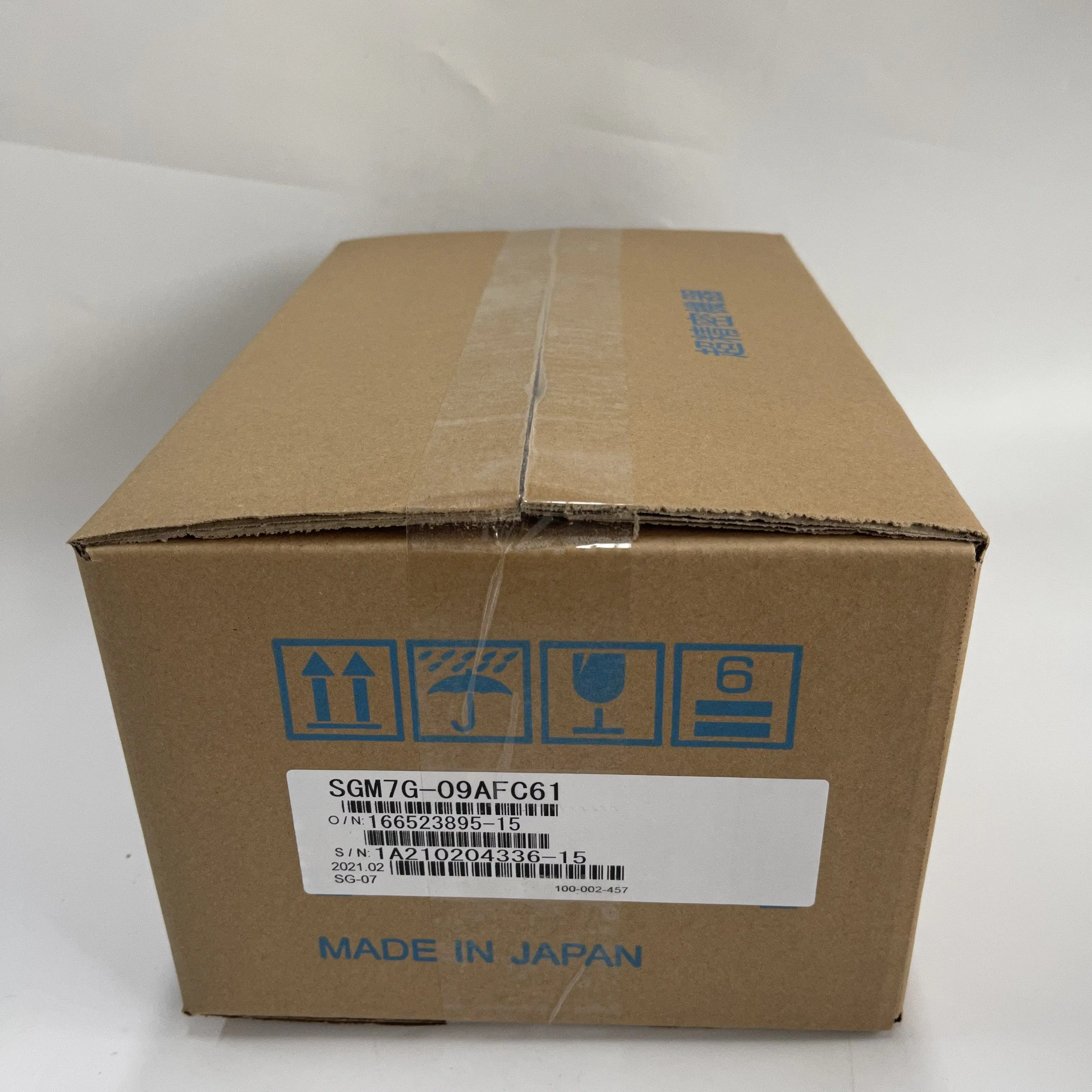 Yaskawa AC Servo Motor SGM7G-09AFC61