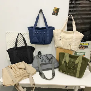 2026 New Sports Casual Short Distance Travel Bag Large Capacity Gym Bag Men's Women's Simple Fashion Waterproof Polyester