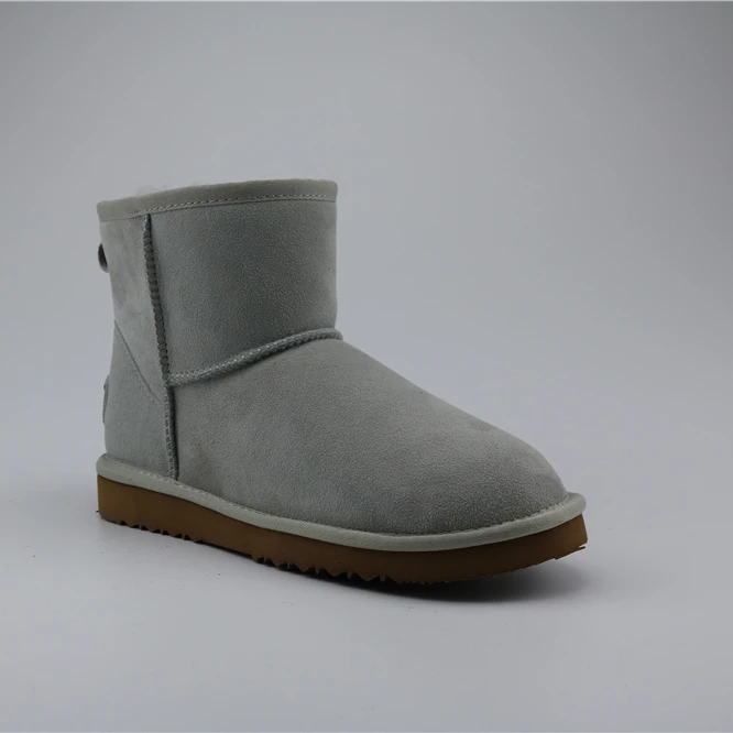 
Двухсторонние женские зимние сапоги из овечьей кожи с подкладкой из натуральной шерсти 