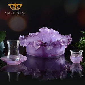 Arabic Cup Sets for Coffee and Tea Ramadan Candy Bowl Jar Modern Party Home Decor Wholesale