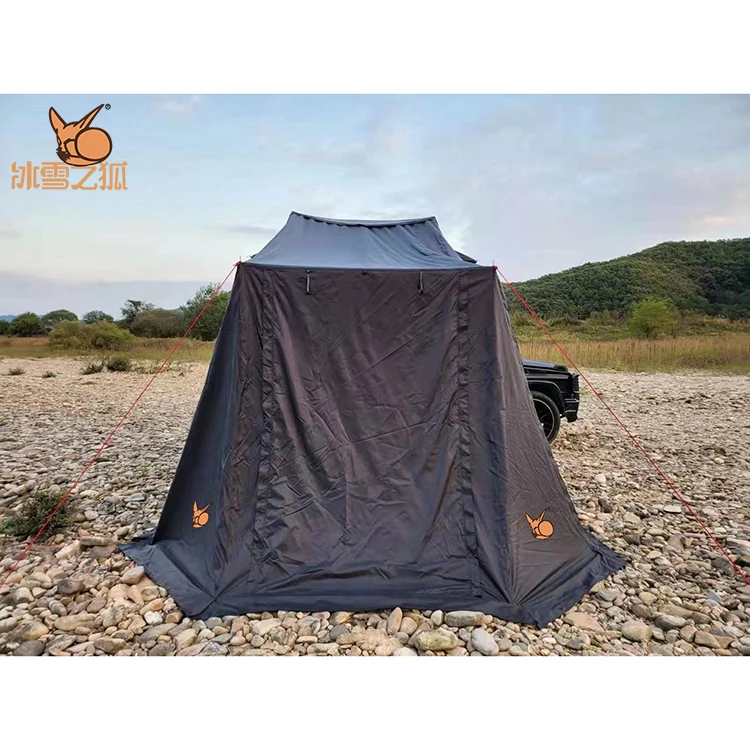4x4 4WD Overland Hard Shell Rooftop Car Trailer Offroad Roof Tent with Annex Room Awning
