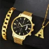Watch + bracelet + a necklace