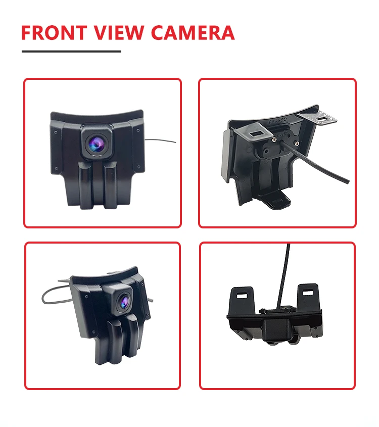 Wemaer OEM Front Car Camera 170 Degree HD Waterproof Night Vision View Wide Angle Car Camera for Prado Suv details