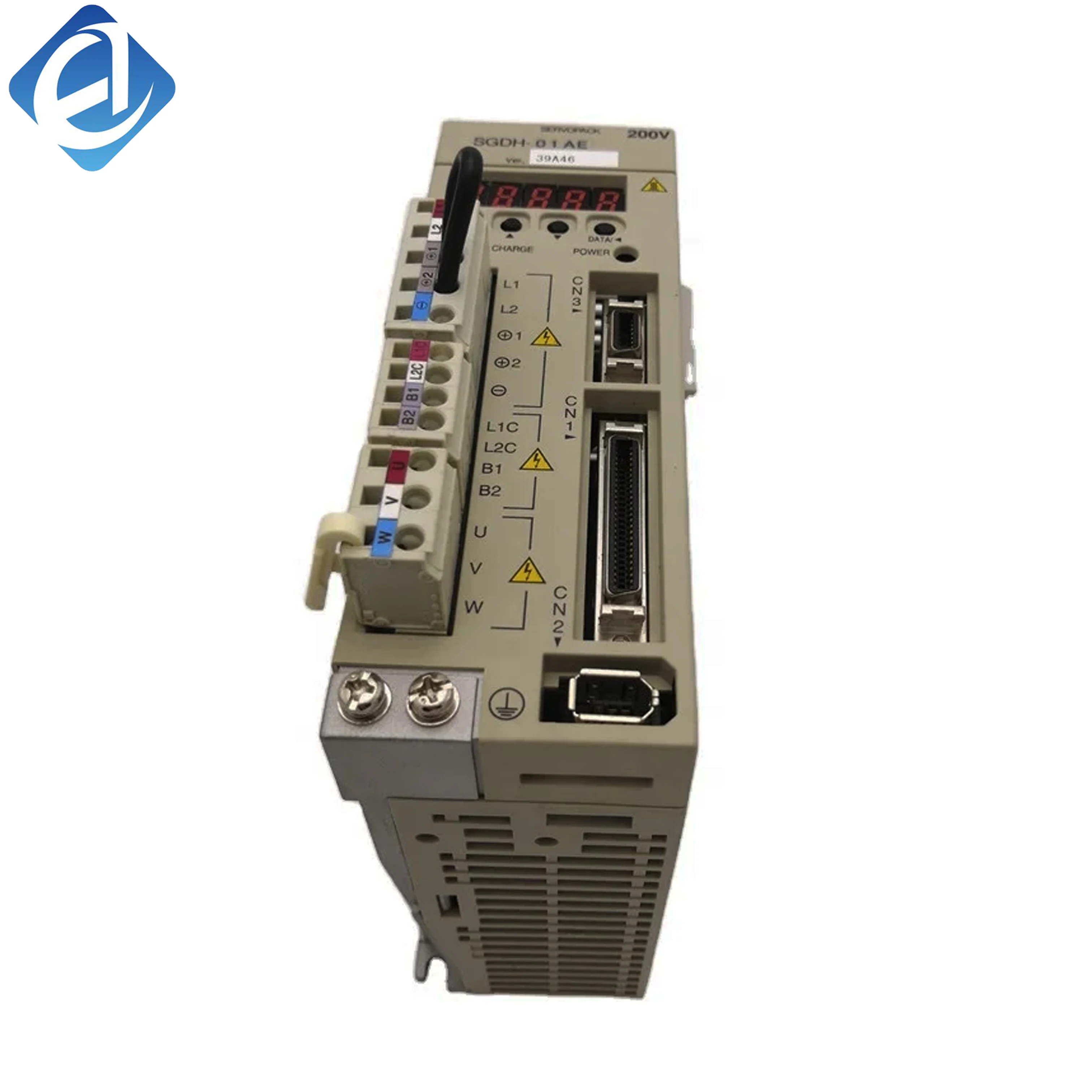 New Original SGDH-01AE Yaskawa SGDH series servo driver, matched with servo motor for precise position, speed and torque control in industrial automation motion control systems.