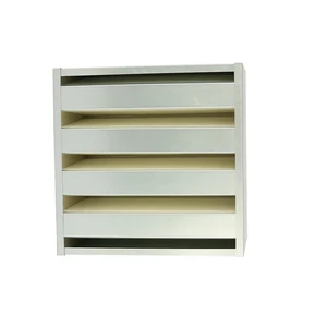 Hot Sale HVAC AIR Hepa Filter H14 air Filter Gal Frame 4 V Bank Box Type air Filter 24x24x12 Inch