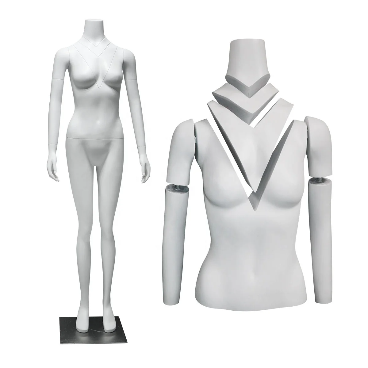 female invisible ghost full body mannequin for photography MDF