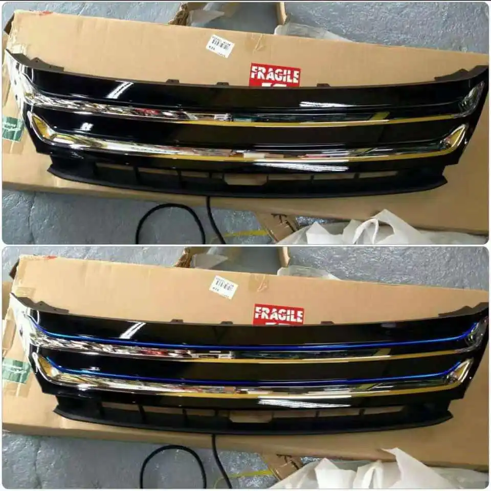 100 Fitment Harrier Body Kit Harrier Front Grille Led Decorative Front