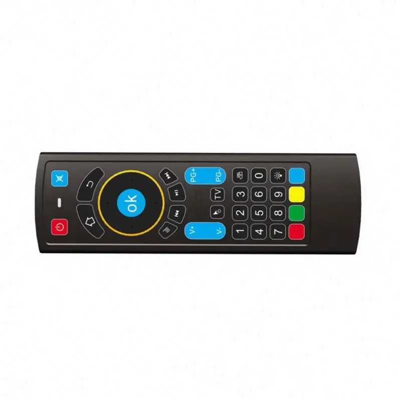 New Type  CR3  6-Axis Long Distance Programmable 2.4G RF BT Smart Tv Universal Keyboard Mouse Remote Control