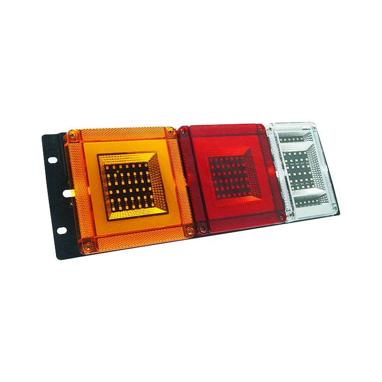 Led Truck Tail Light Rear Lamps Led Lights Stoplight Trailler Lamps Amber  4