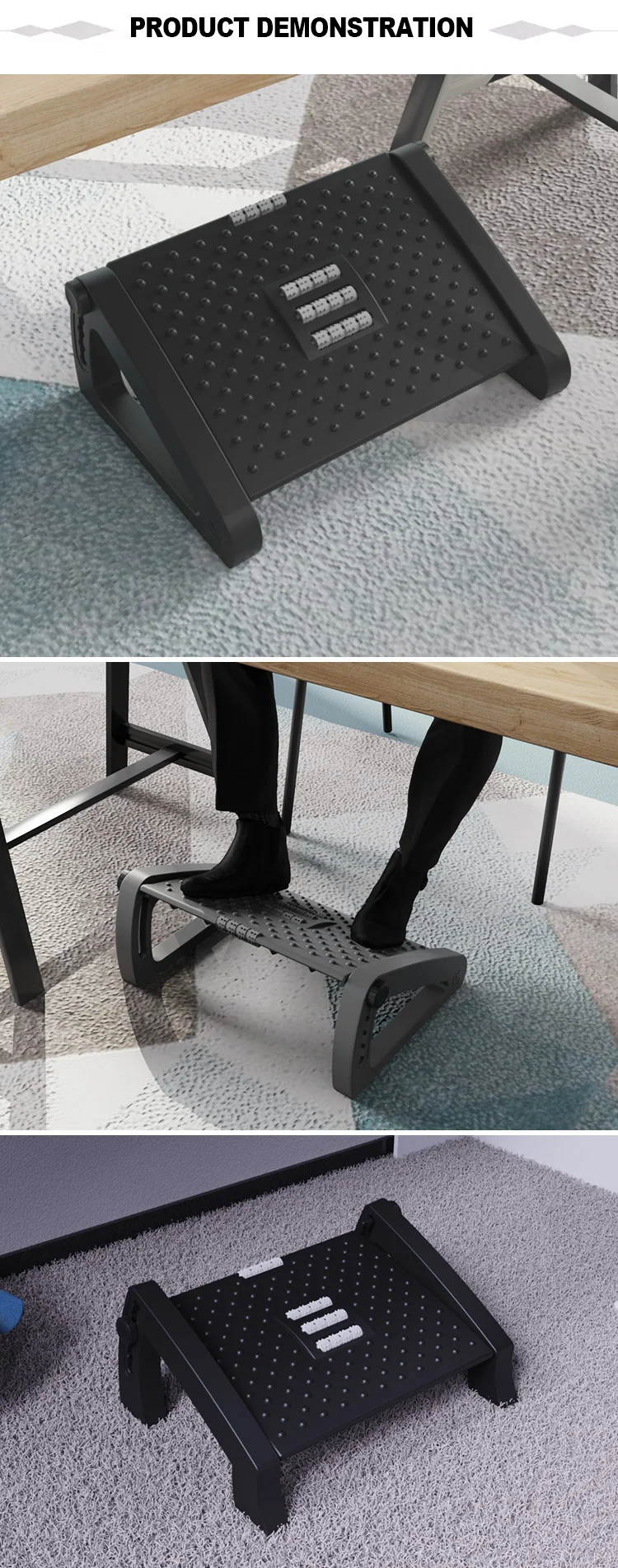 Ergonomic Foot Rest Under Desk - Image 3