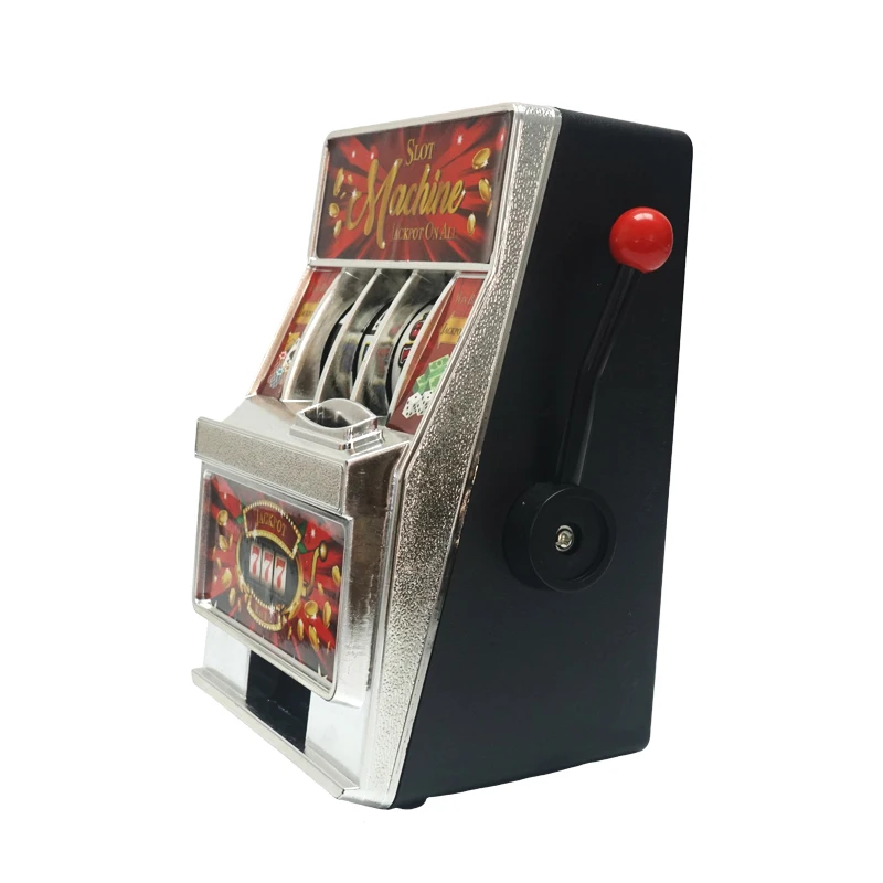 Креативный игровой автомат казино джекпот слот забавная монета 2 в 1 коробка для денег игрушка