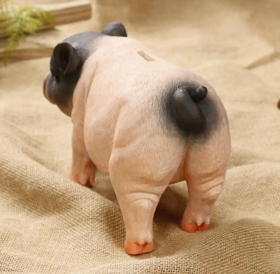 
 Супер реалистичные копилки в форме свиньи  