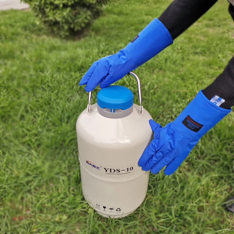 Waterproof Liquid Nitrogen Suit Liquid Nitrogen Clothing Gloves Boots