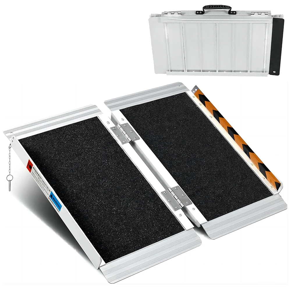 Mason Door & Road Ramp for Wheelchairs and Rollator Aluminium Foldable ...