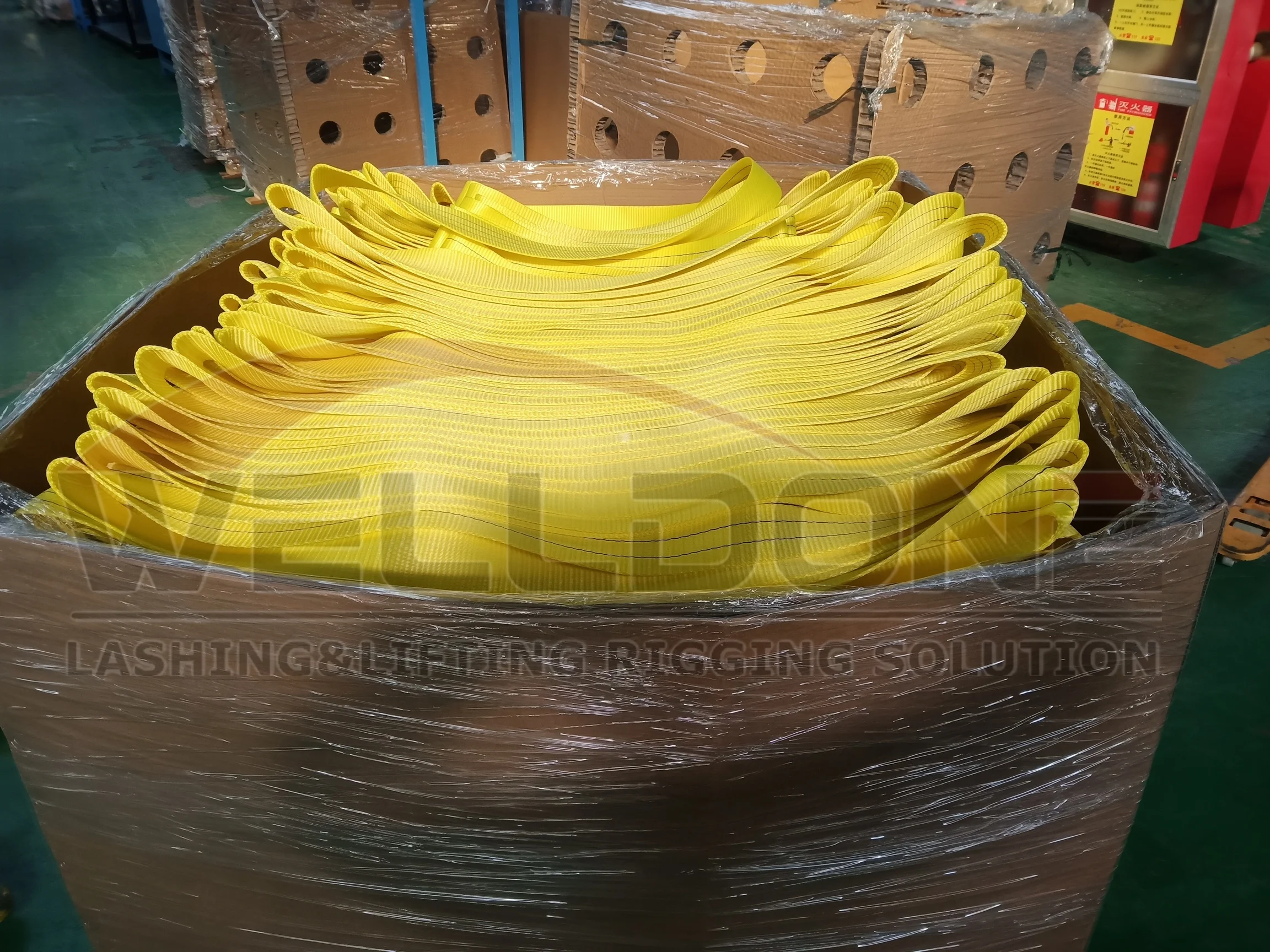 High Quality 1t/2t/3t/4t/5t/6t/8t/10t Polyester Webbing Material For ...