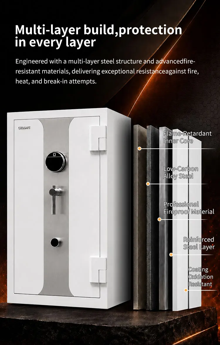 aj 1000 ceqsafe ce certified burglar proof security finance intelligent fireproof security safe box with electronic digital lock-11