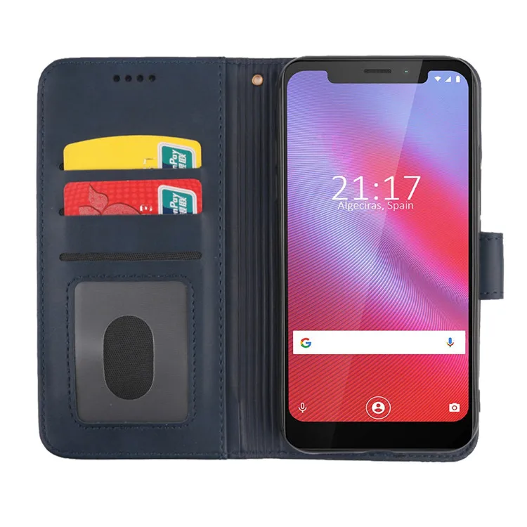 For Vodafone Smart N10 V10 / for TP Link Neffos X20 / for Vivo V17 Pro Leather Flip Card Slot Phone Case Wallet with Photo Frame