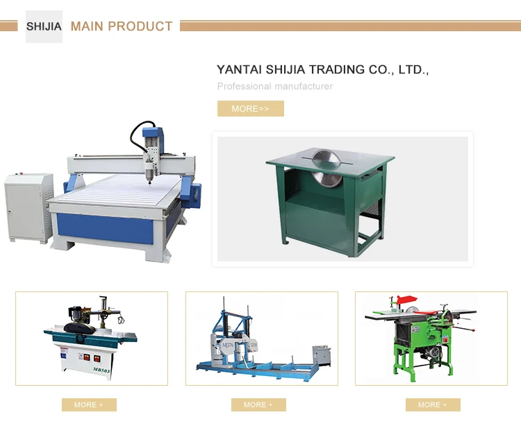 Industrial Planer And Thickness Wood Working Machine Multi Functions