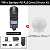 V1Pro+AK-R22 Dome Diffuser