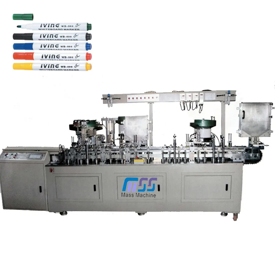 Permanent  Whiteboard Marker Pen Making  Assembly  Machine