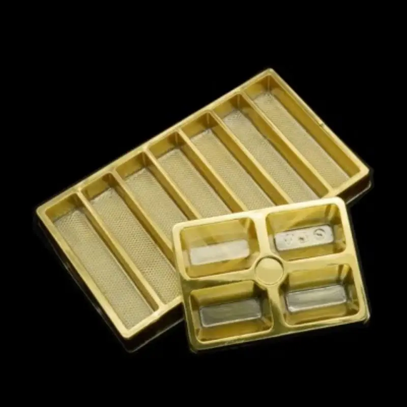 Factory Supply Metal PVC Sheet High Glossy Gold Sliver Metalized PVC Rigid Film Mirror Finish PVC Plastic Film