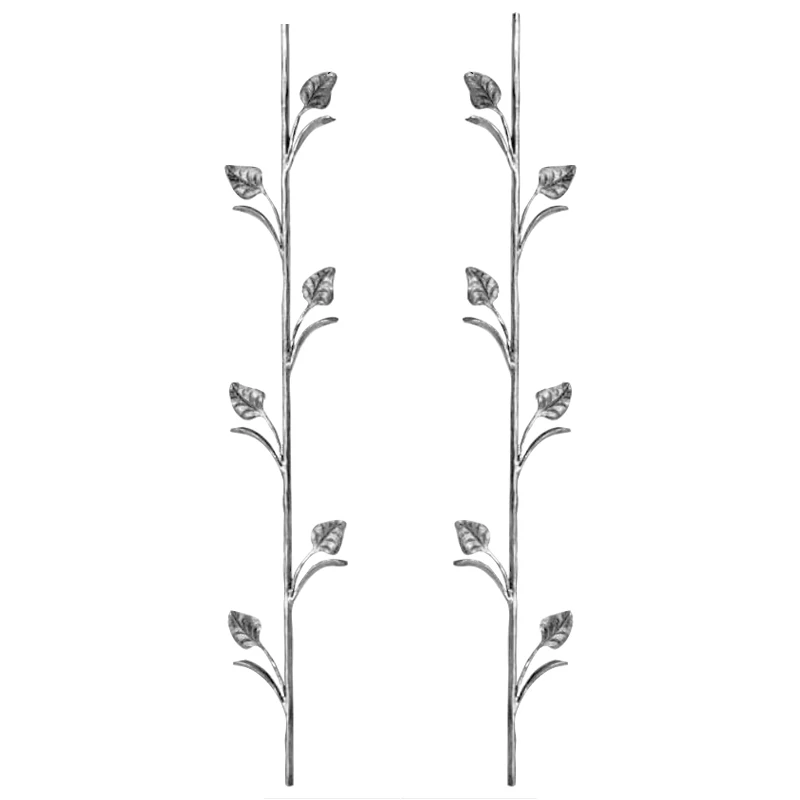 Forged Iron Balustrades Wrought Iron Tree Branch Decorative Metal Stair Pickets
