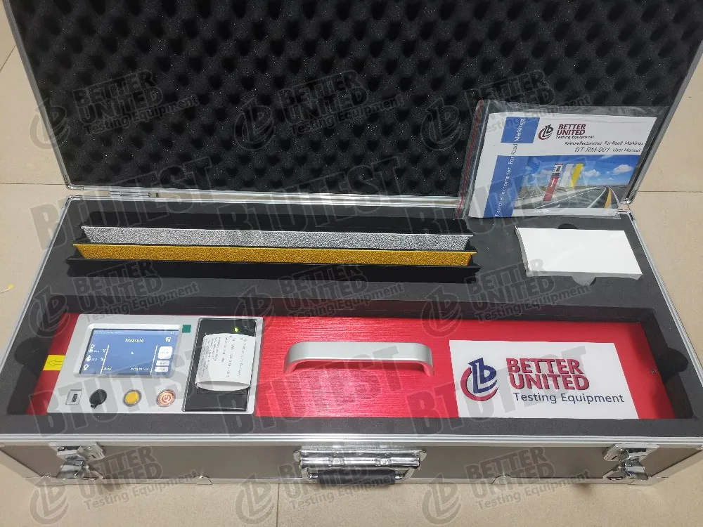 Touch Screen Retroreflectometer for Road Line Marking Retro Reflective Measuring Instrument with 1 Year Warranty