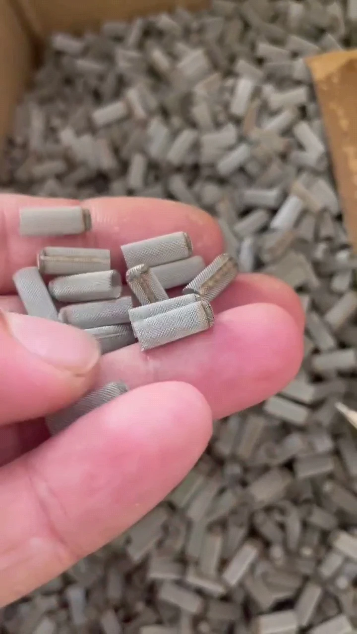 Sintered Porous Cylinder Stainless Steel Filter Cartridges
