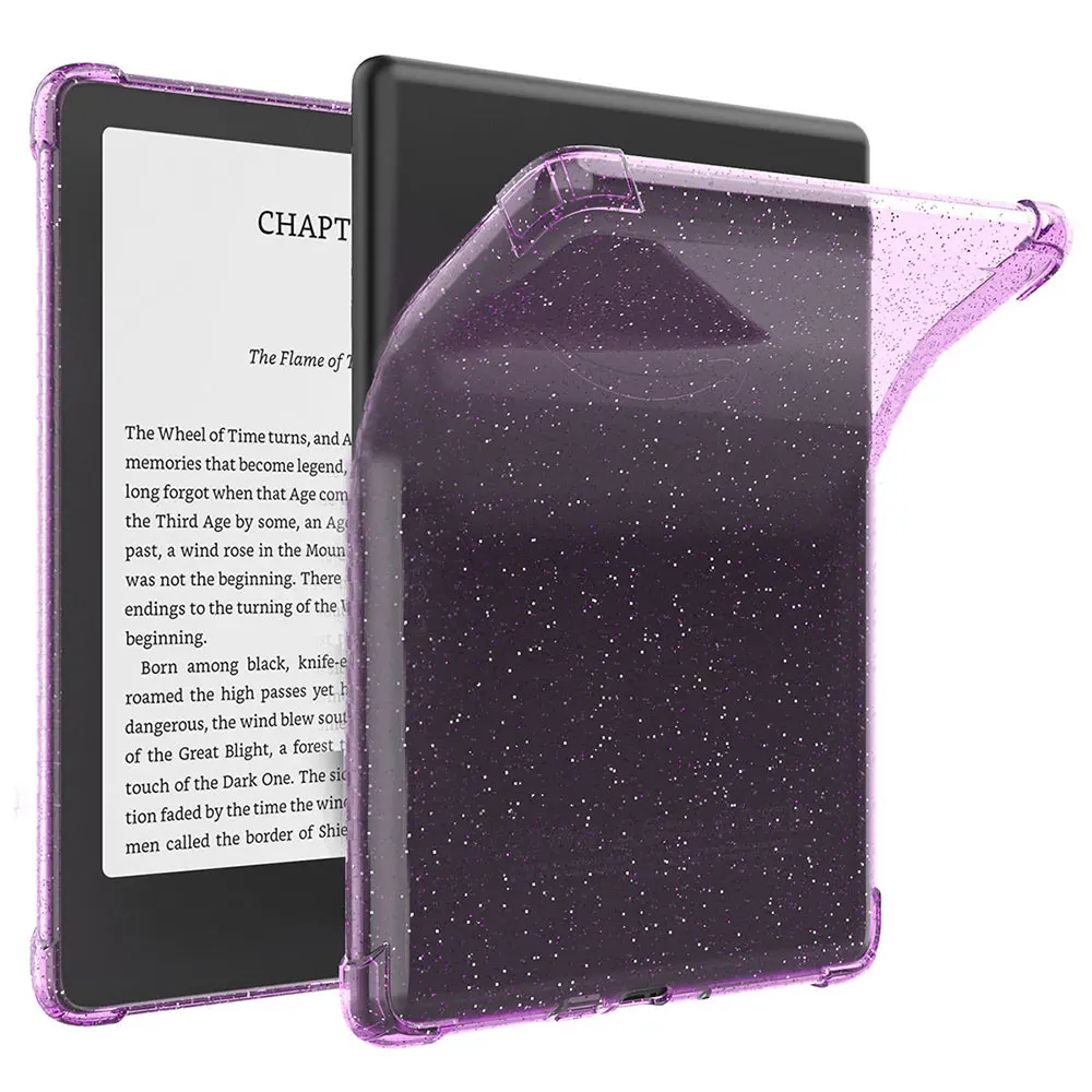 product clear tpu protective case for kindle paperwhite 12th gen scribe 2025 shockproof ultra slim anti scratch shell oem odm laudtec-10