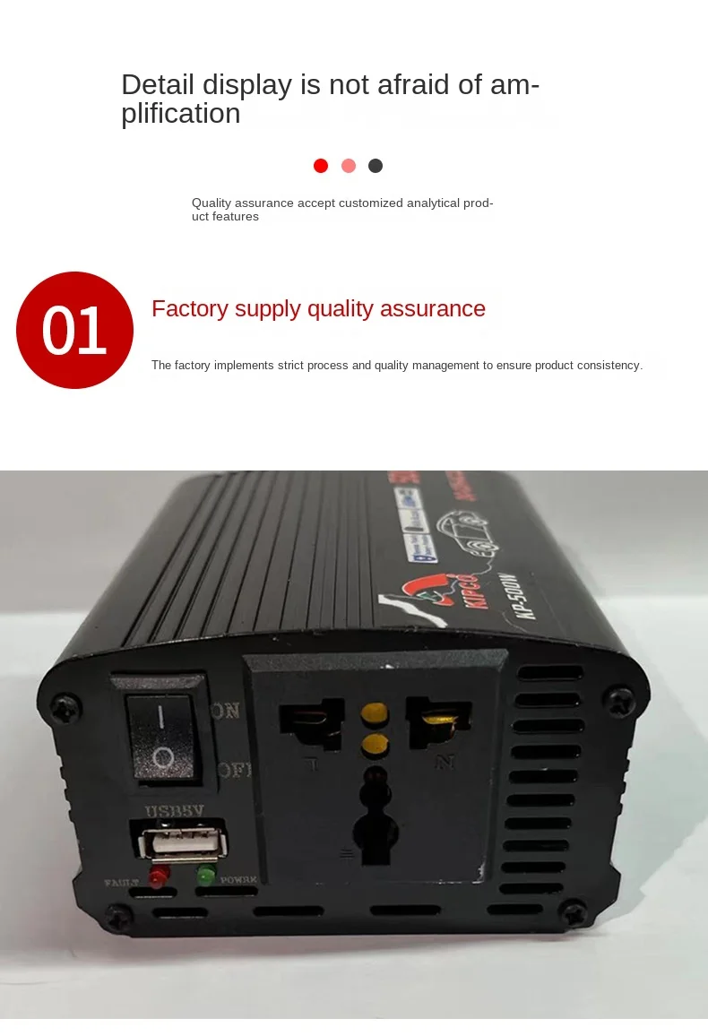 500w Power Master Inverter 230v 1000 Watt Mini Dc Ac Power Inverter 12*