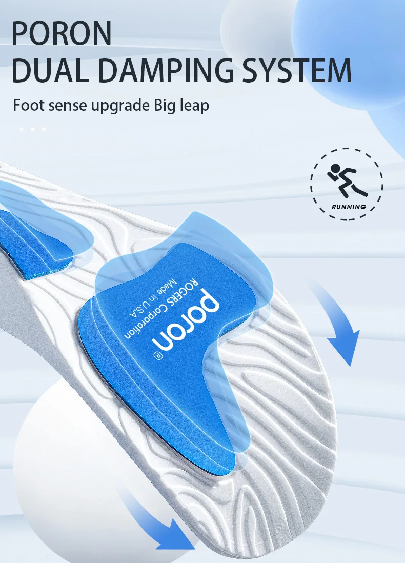 Custom Zoom Air Cushion Sports Insoles Wholesale