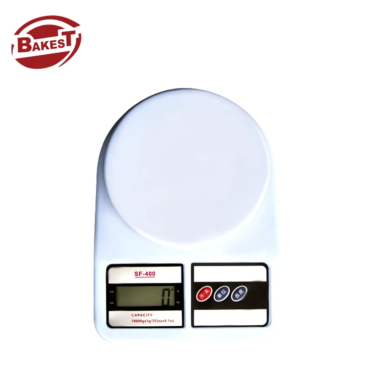 Bakest Digital Scale Sf400 White 5Kg Kitchen Tools Electronic Digital Scale Kitchen Food Scale