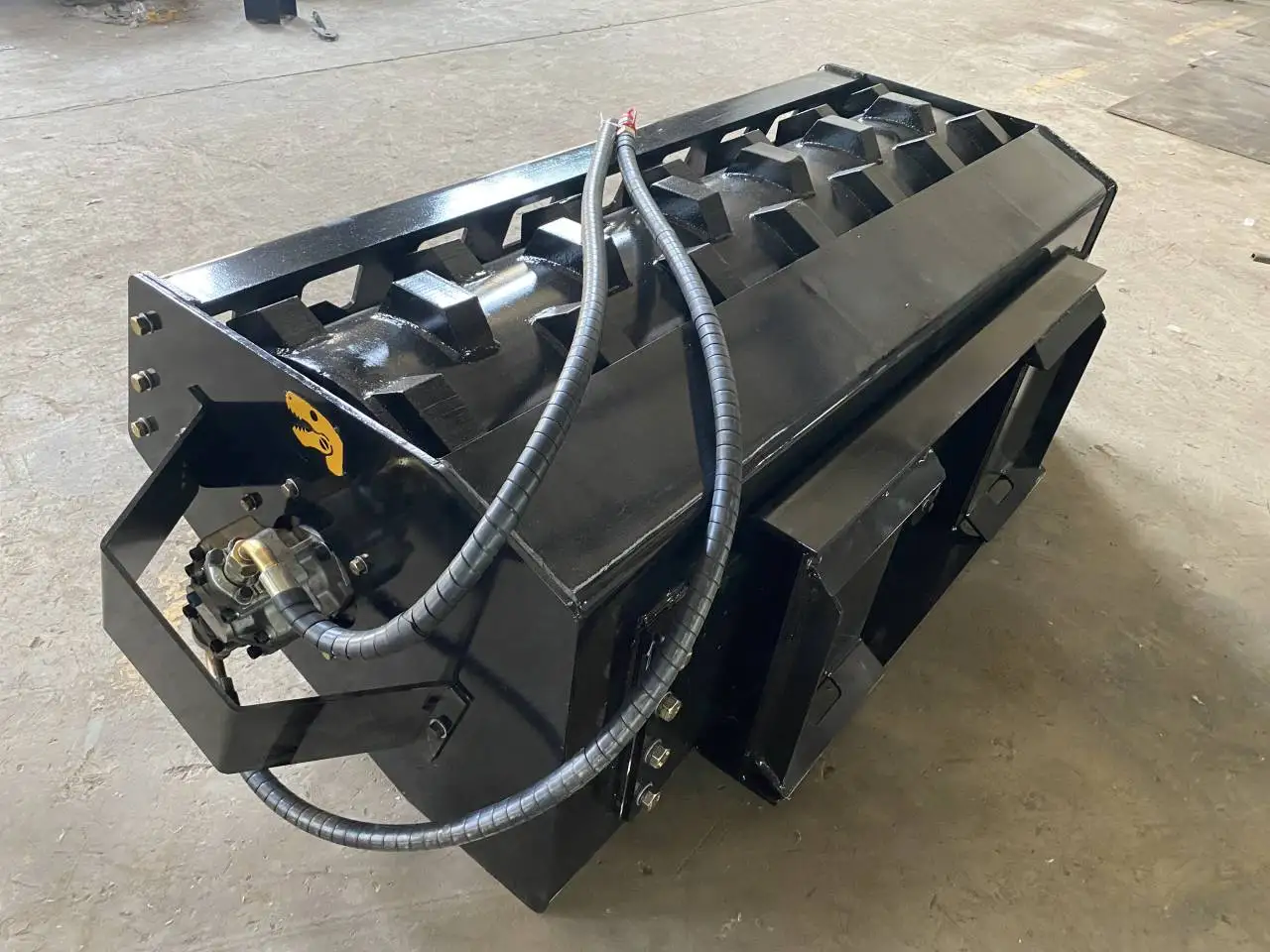 Rsbm Customized 60 72 84 Inch Loader Attachment Vibratory Roller Skid