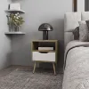White + Light Oak