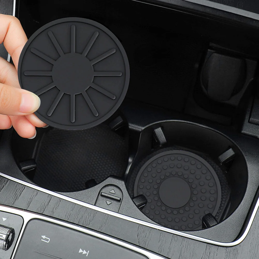 Car Cup Holder Coaster,Universal Auto Anti Slip Cup Holder Insert