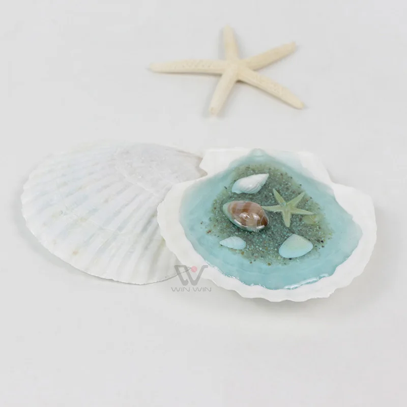 オーシャンウェーブアート Handcrafted Resin Ocean Wave Art - Eco-Friendly Beach Decor