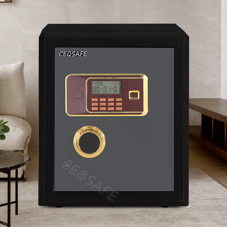 CEQSAFE New Design Small Fireproof Safe Box Office Electronic Safe Locker Fire Proof Safe manufacture