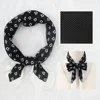 colorful Letter D (black)