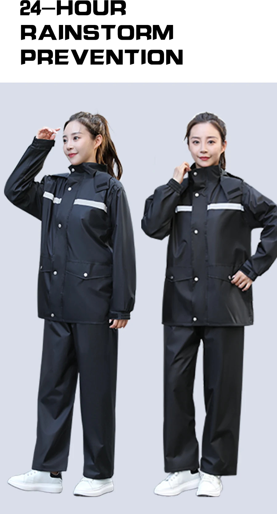 Motorcycle and Bicycle Rainwear For Fishing waterproof Split rain coat  raincoat In Travel details