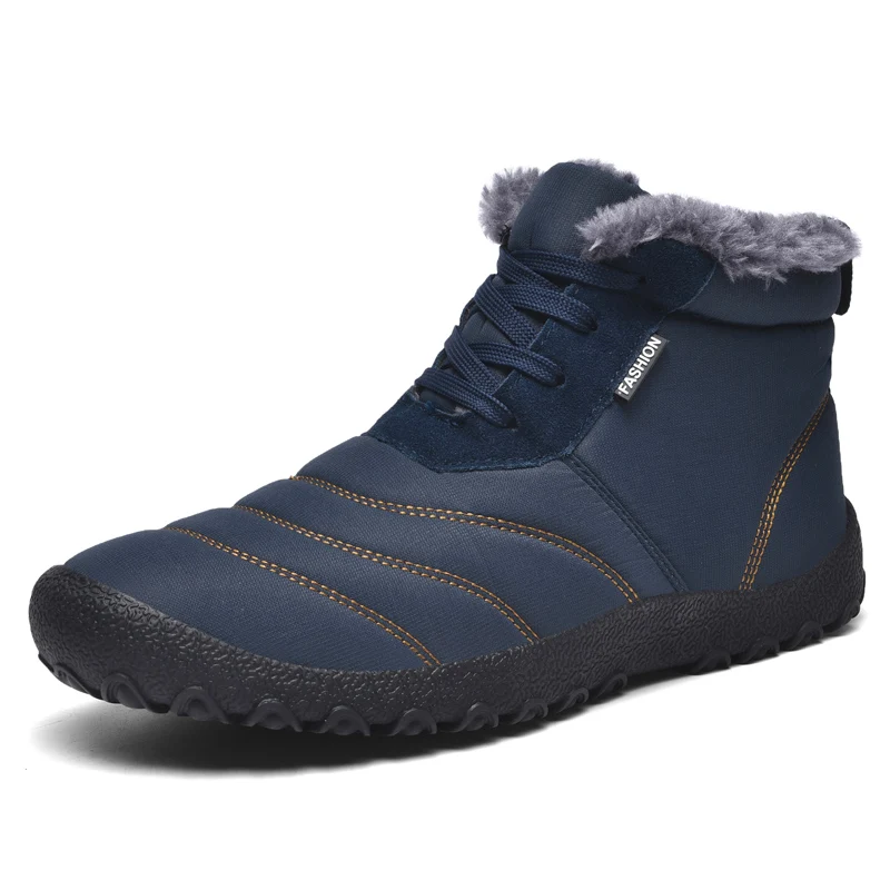 New Arrival High-top Add Cotton Keep Warm Men Anti Slip Winter Snow Boots