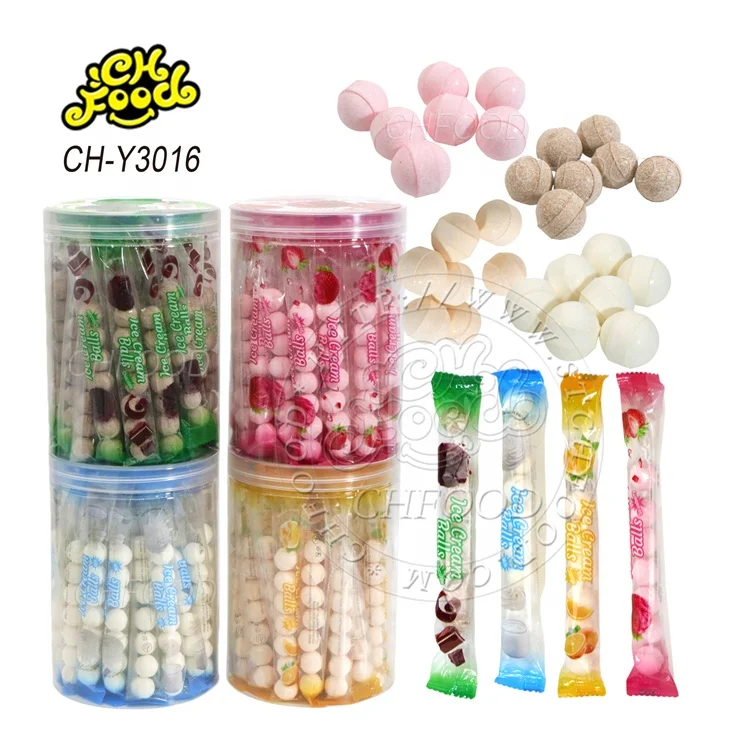 Ice Creamy Ball Candy Sweet Milk Candy for Wholesale
