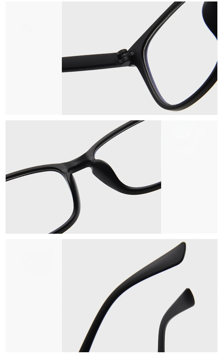 Fashion Glasses 2023 Custom Logo Computer Glasses Anti Glare Blue Light