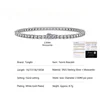2.5mm Moissanite Bracelet + GRA Certificate