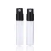 Clear small perfume spray bottle